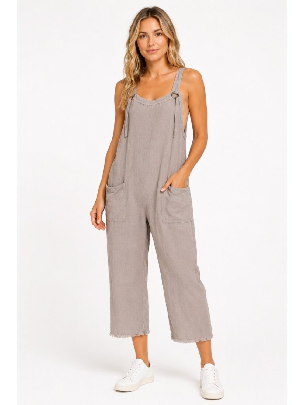 Natural life Jumpsuit  size XS women’s linen cotton  boho